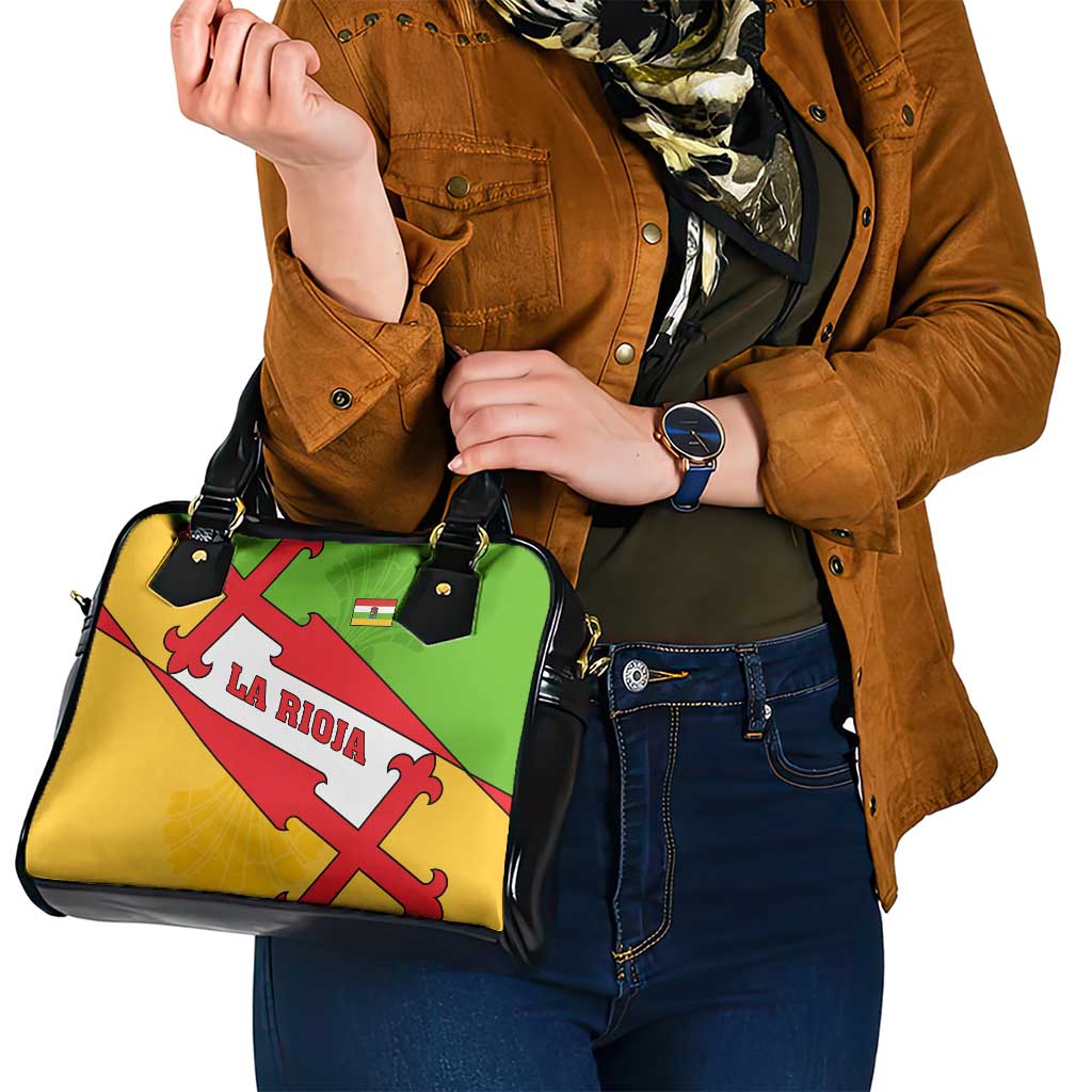 La Rioja Flag Shoulder Handbag Autonomous Community of Spain TS04