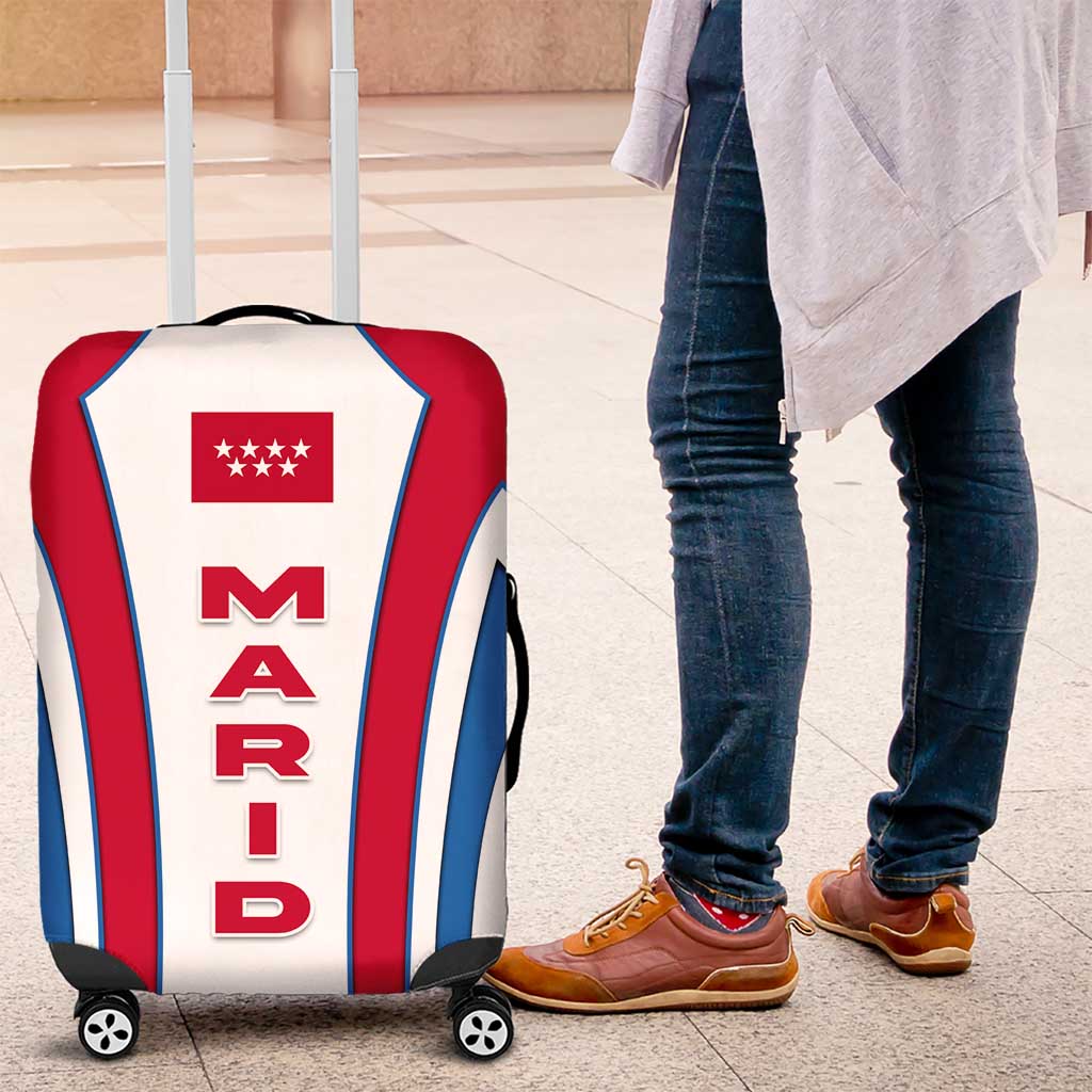 Madrid Flag Luggage Cover Autonomous Community of Spain TS04
