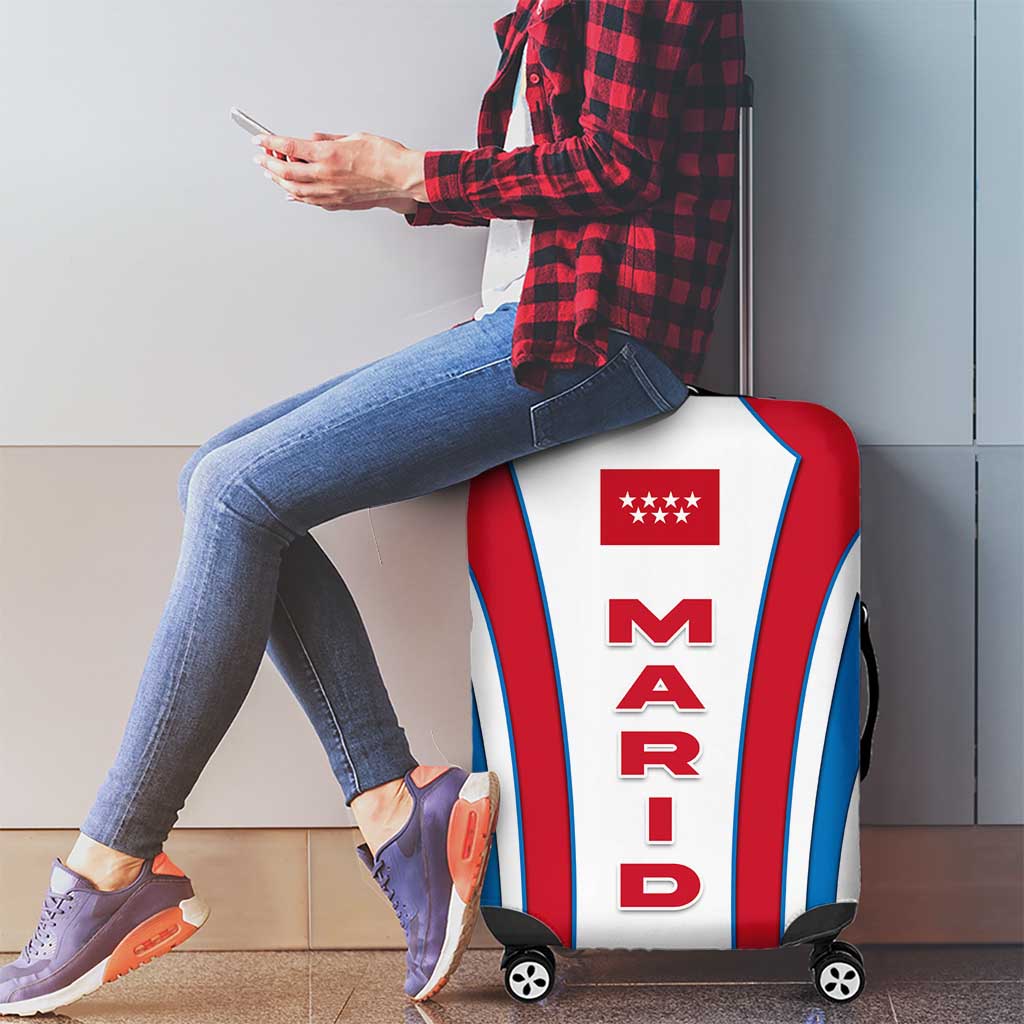 Madrid Flag Luggage Cover Autonomous Community of Spain TS04