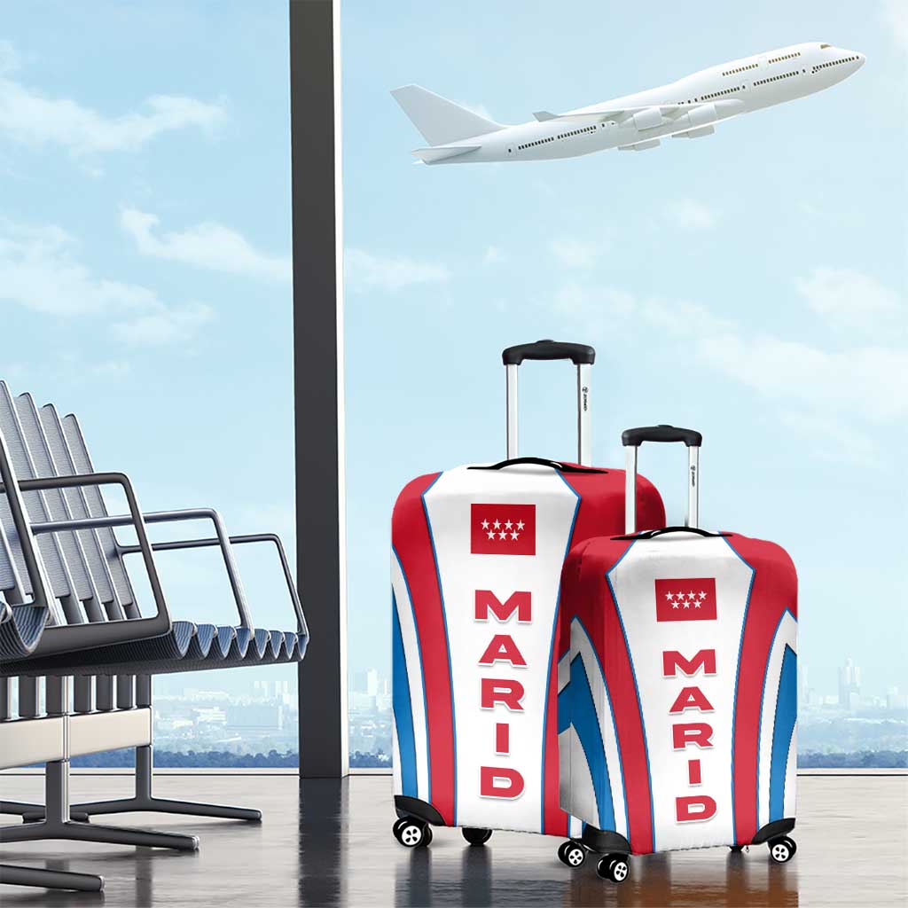 Madrid Flag Luggage Cover Autonomous Community of Spain TS04