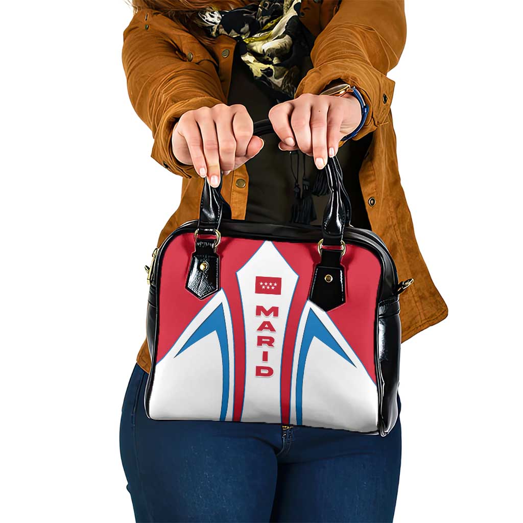 Madrid Flag Shoulder Handbag Autonomous Community of Spain TS04