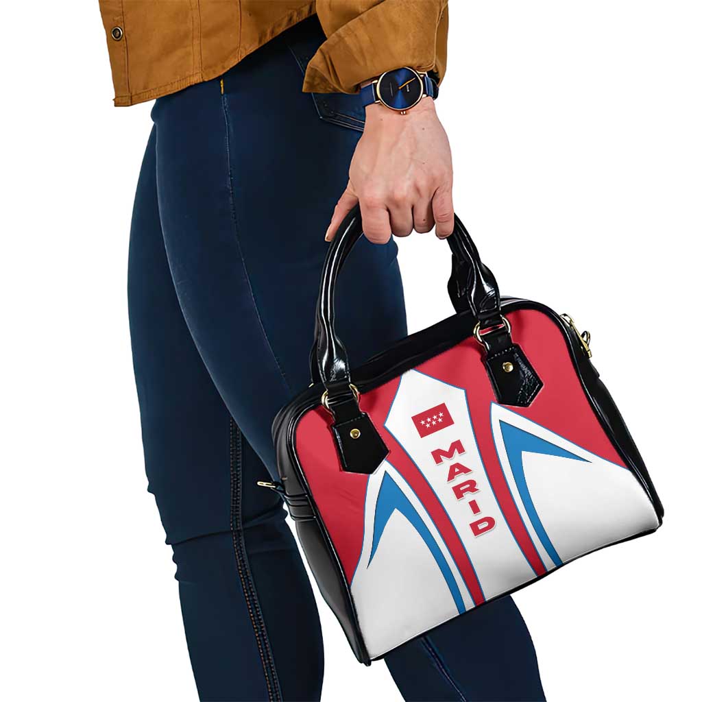 Madrid Flag Shoulder Handbag Autonomous Community of Spain TS04