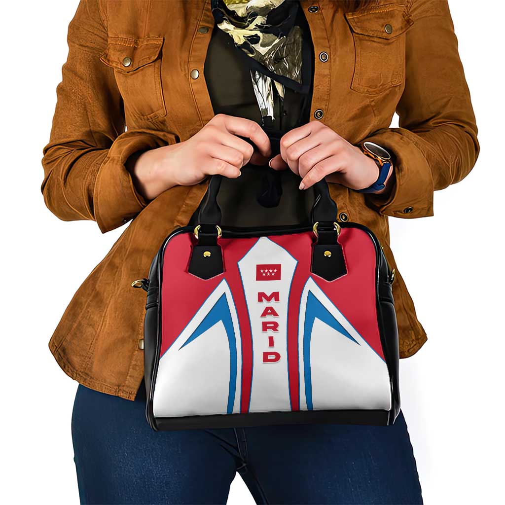 Madrid Flag Shoulder Handbag Autonomous Community of Spain TS04