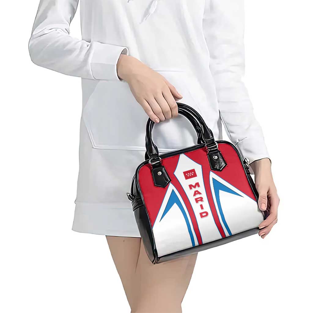 Madrid Flag Shoulder Handbag Autonomous Community of Spain TS04