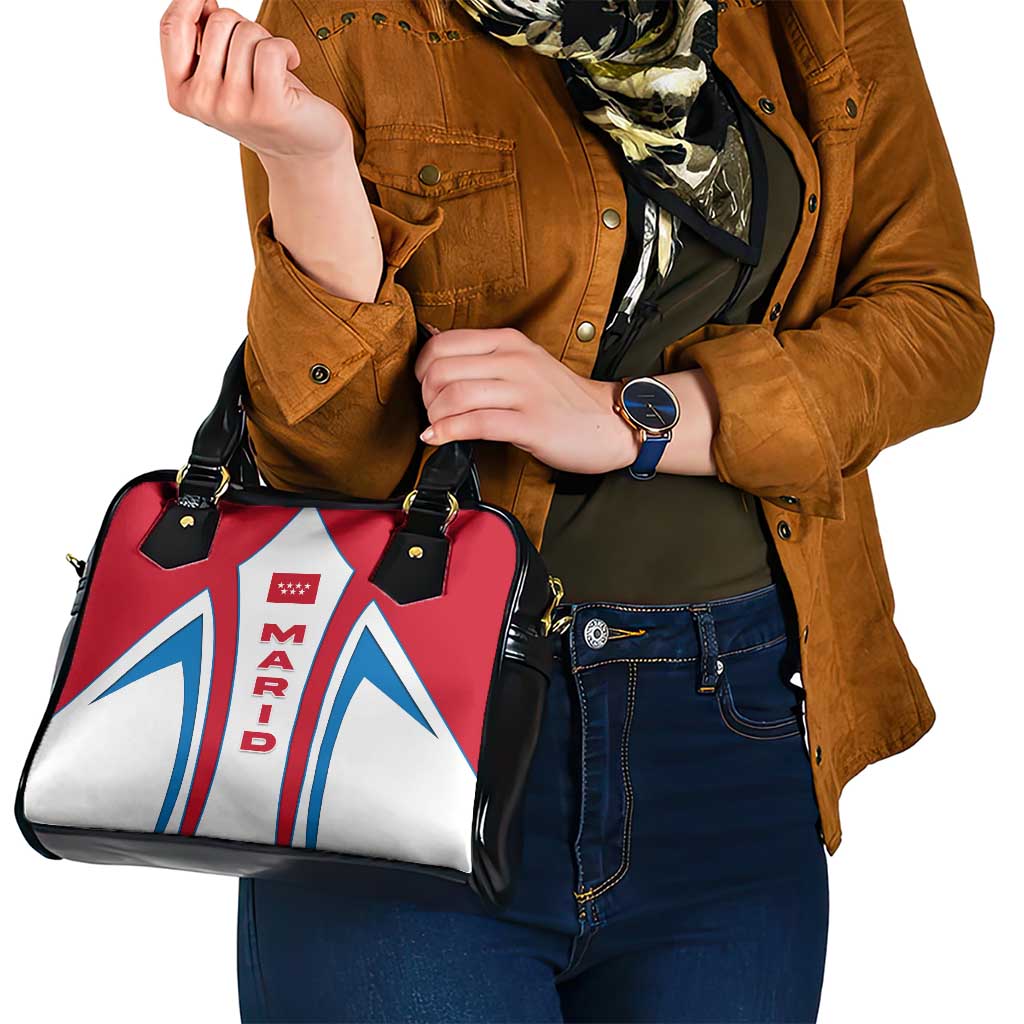 Madrid Flag Shoulder Handbag Autonomous Community of Spain TS04