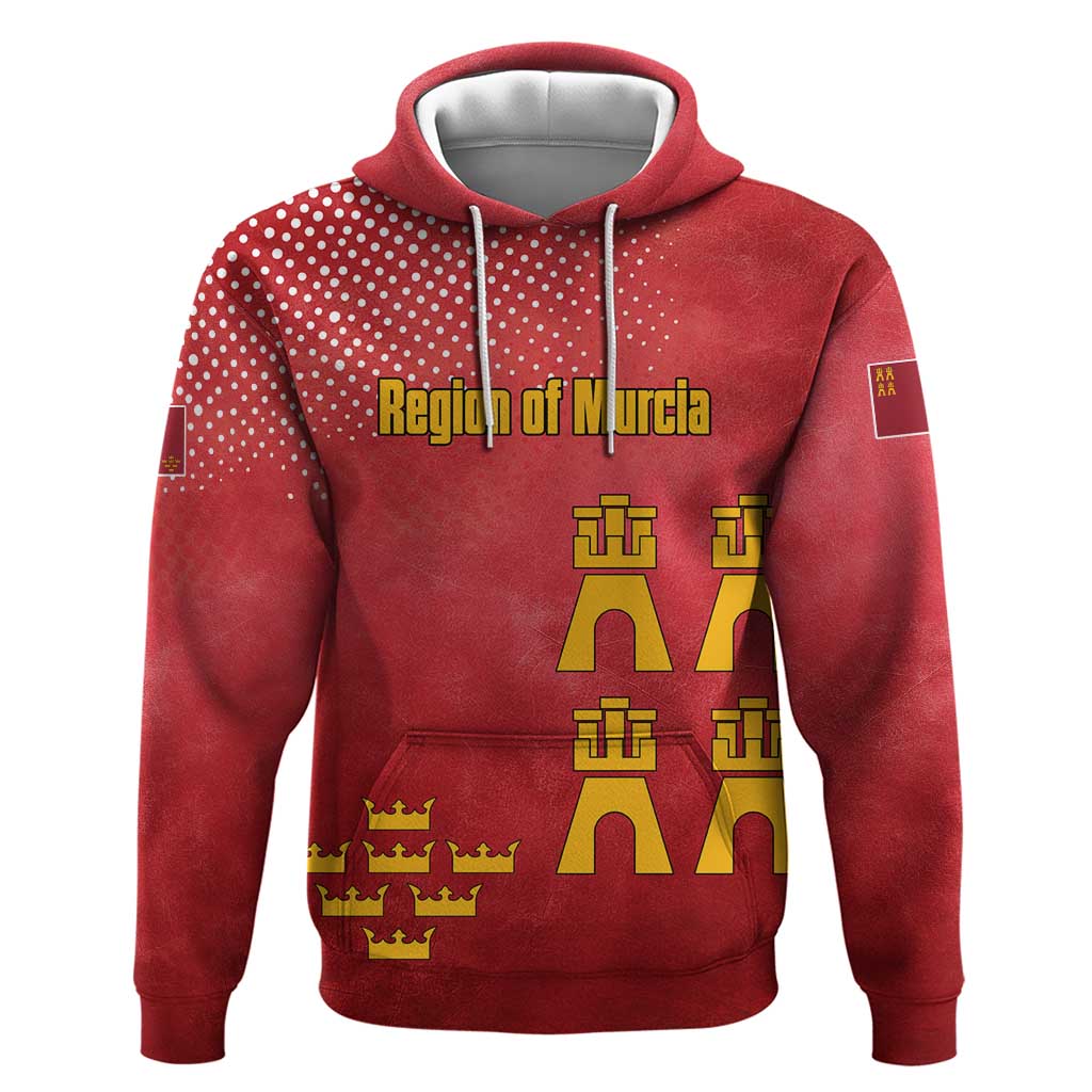 Region of Murcia Flag Hoodie Autonomous Community of Spain TS04
