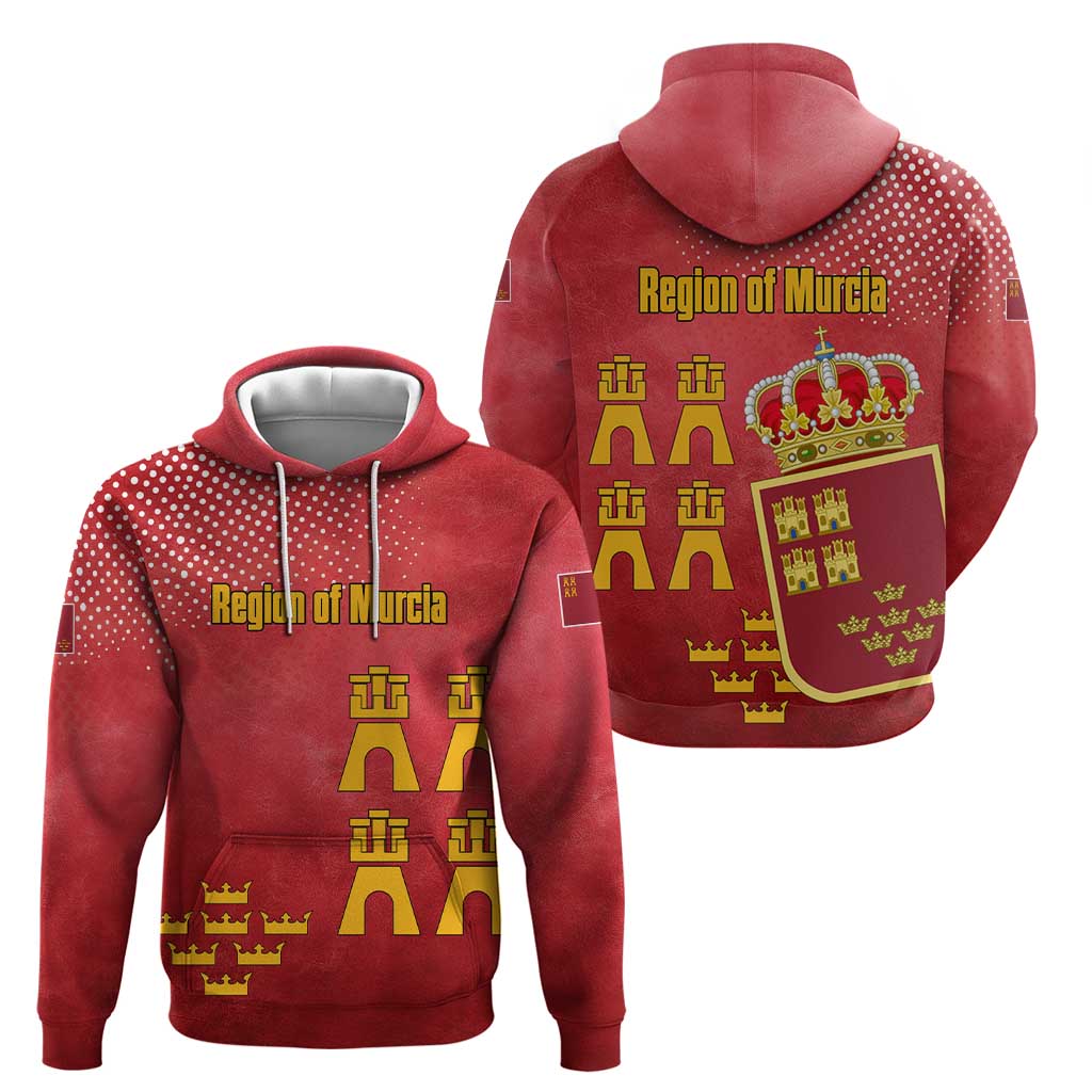 Region of Murcia Flag Hoodie Autonomous Community of Spain TS04