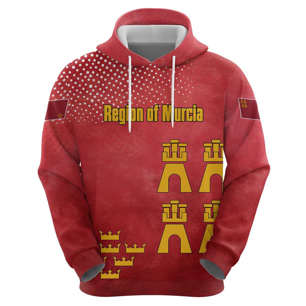 Region of Murcia Flag Hoodie Autonomous Community of Spain TS04