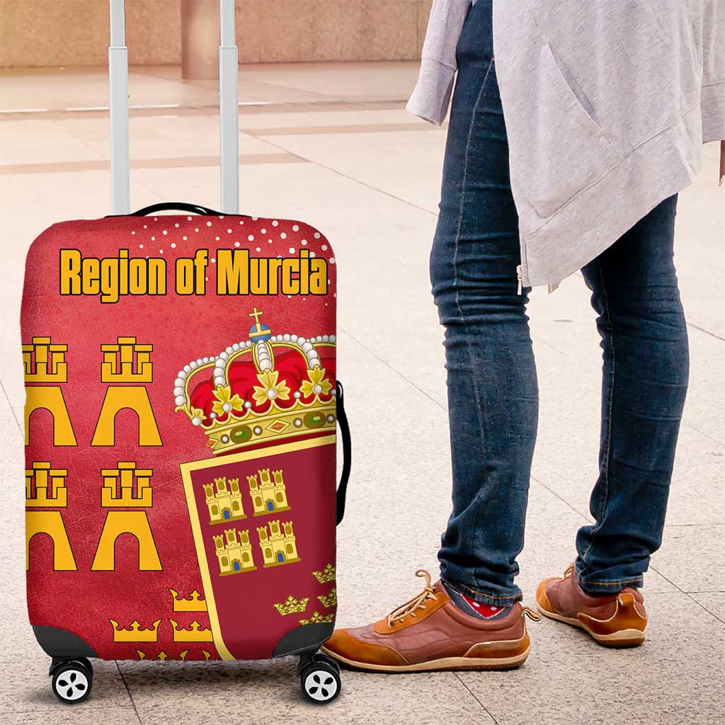 Region of Murcia Flag Luggage Cover Autonomous Community of Spain TS04