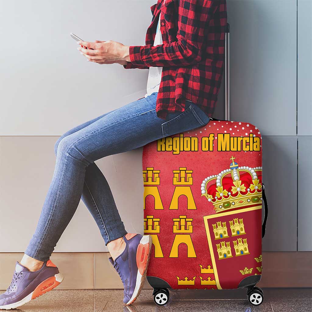 Region of Murcia Flag Luggage Cover Autonomous Community of Spain TS04