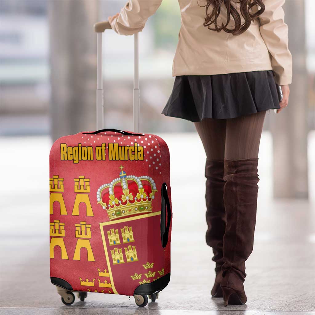 Region of Murcia Flag Luggage Cover Autonomous Community of Spain TS04