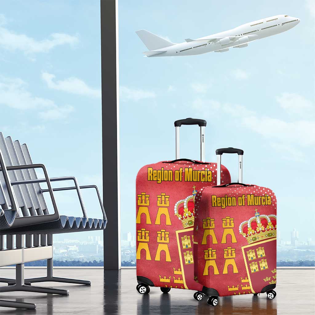 Region of Murcia Flag Luggage Cover Autonomous Community of Spain TS04