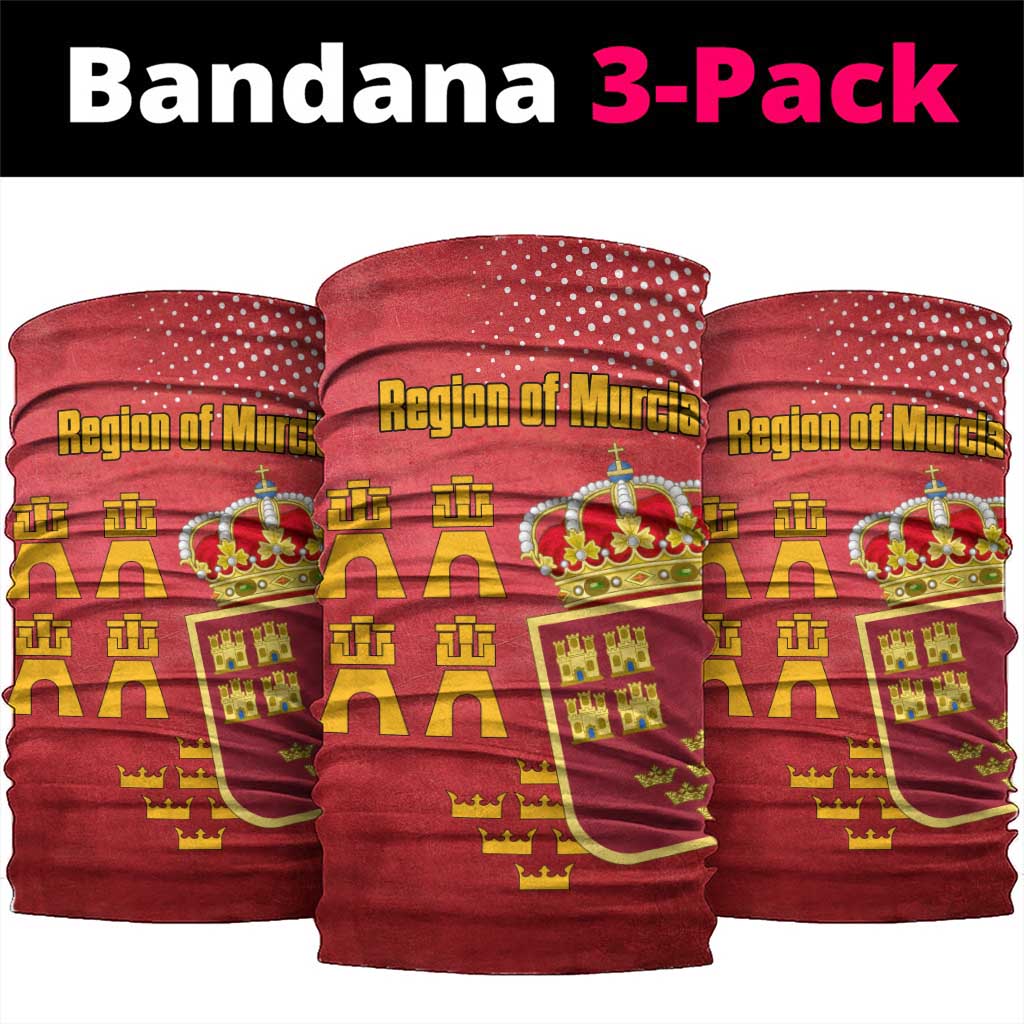 Region of Murcia Flag Neck Gaiter Autonomous Community of Spain TS04