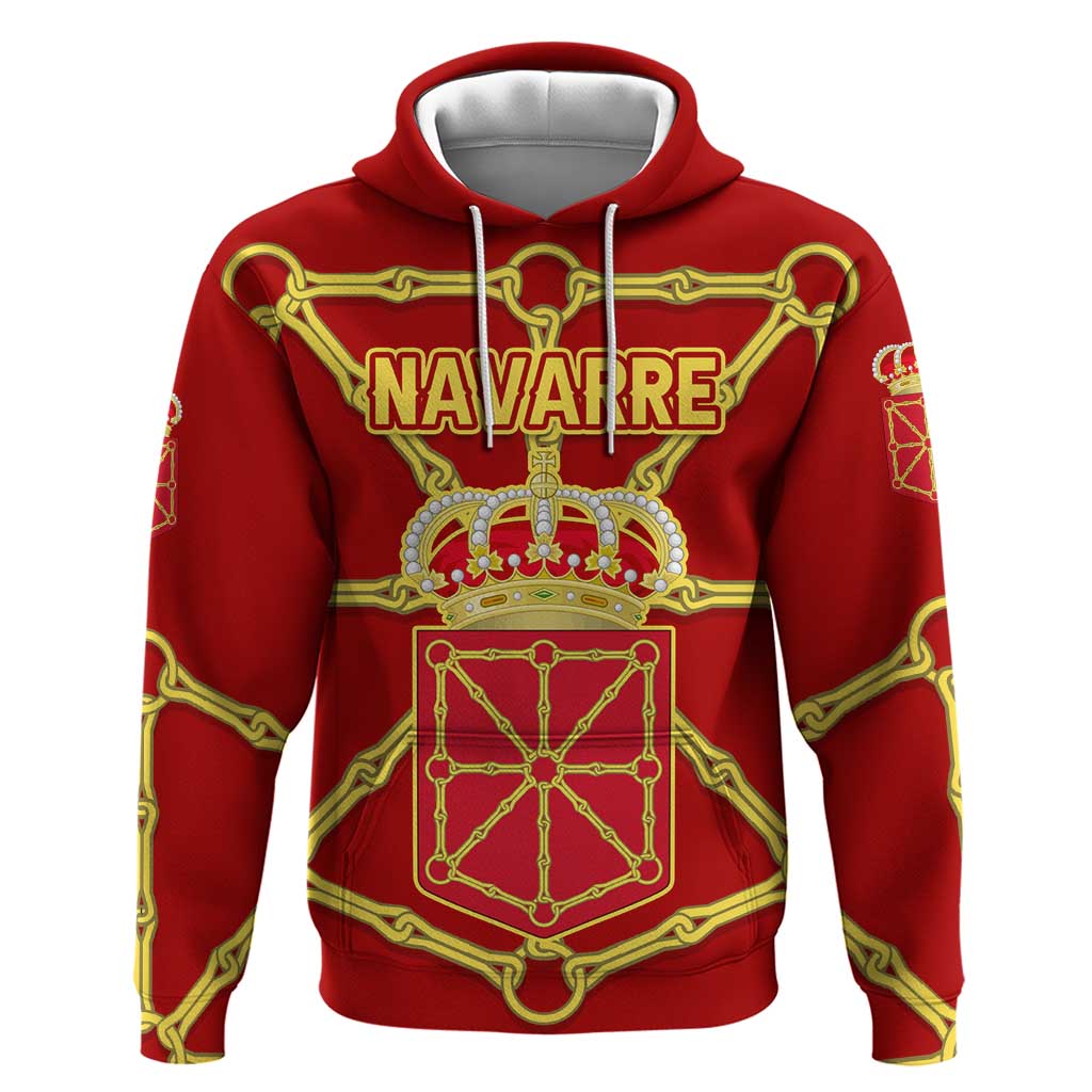 Navarre Flag Hoodie Autonomous Community of Spain TS04