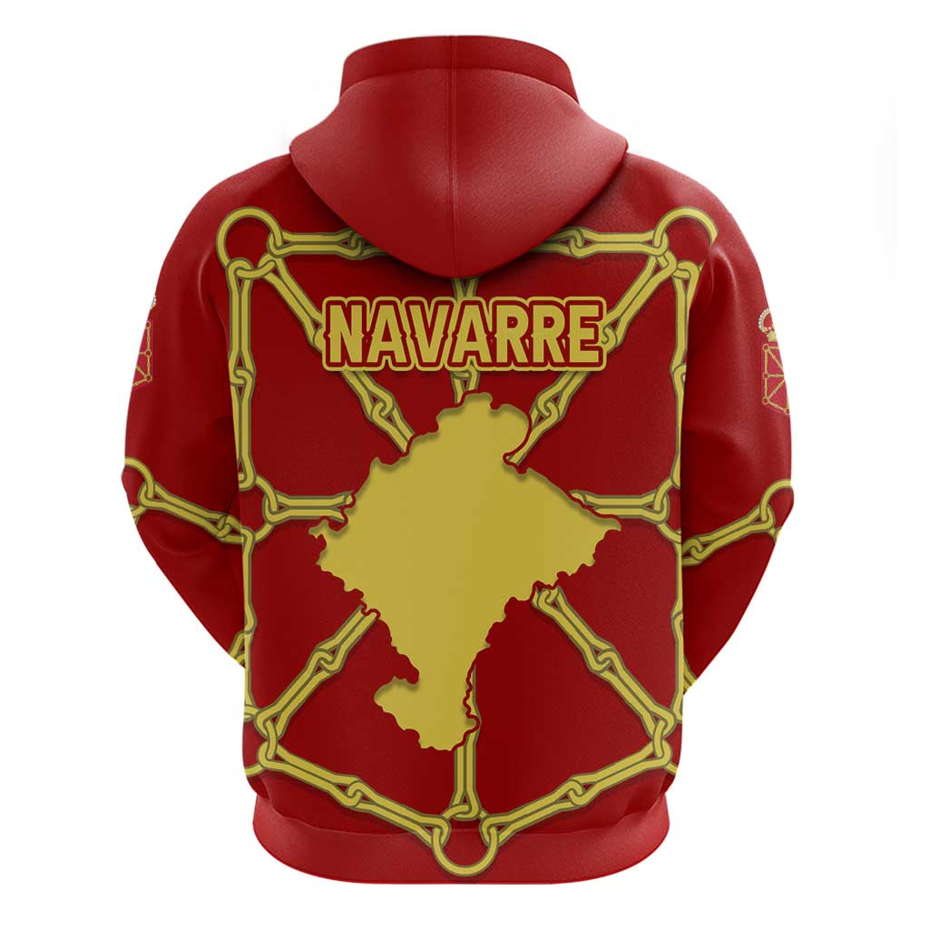 Navarre Flag Hoodie Autonomous Community of Spain TS04