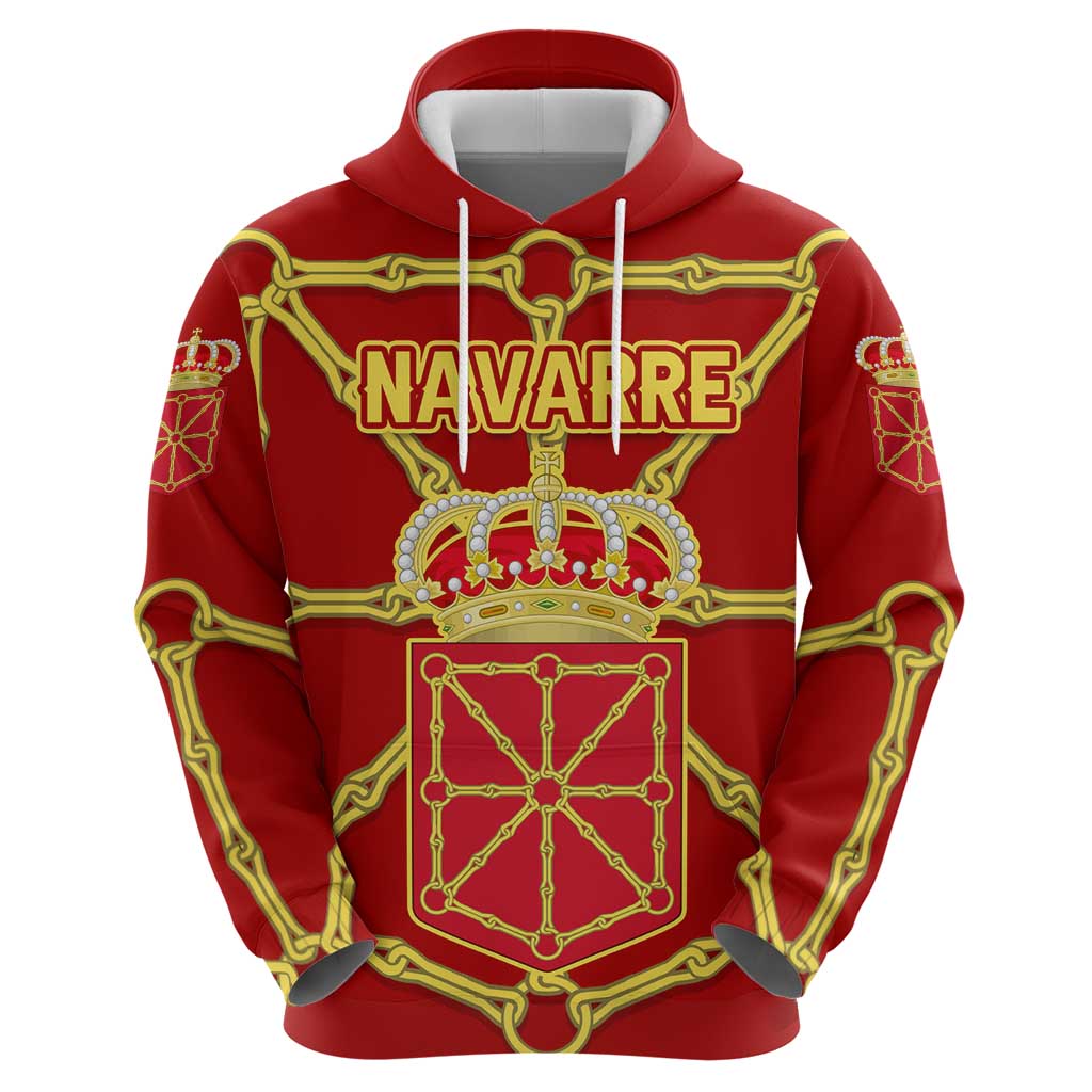 Navarre Flag Hoodie Autonomous Community of Spain TS04