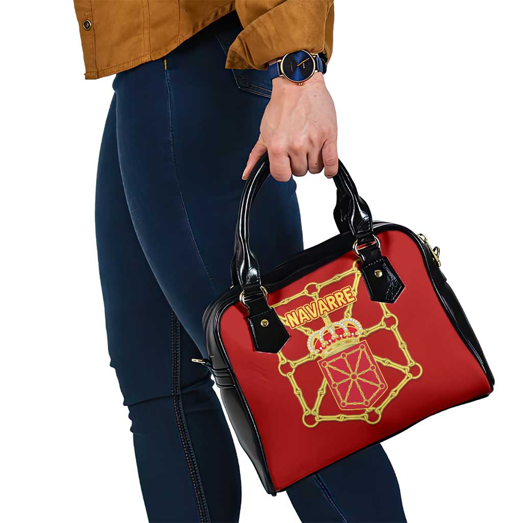 Navarre Flag Shoulder Handbag Autonomous Community of Spain TS04