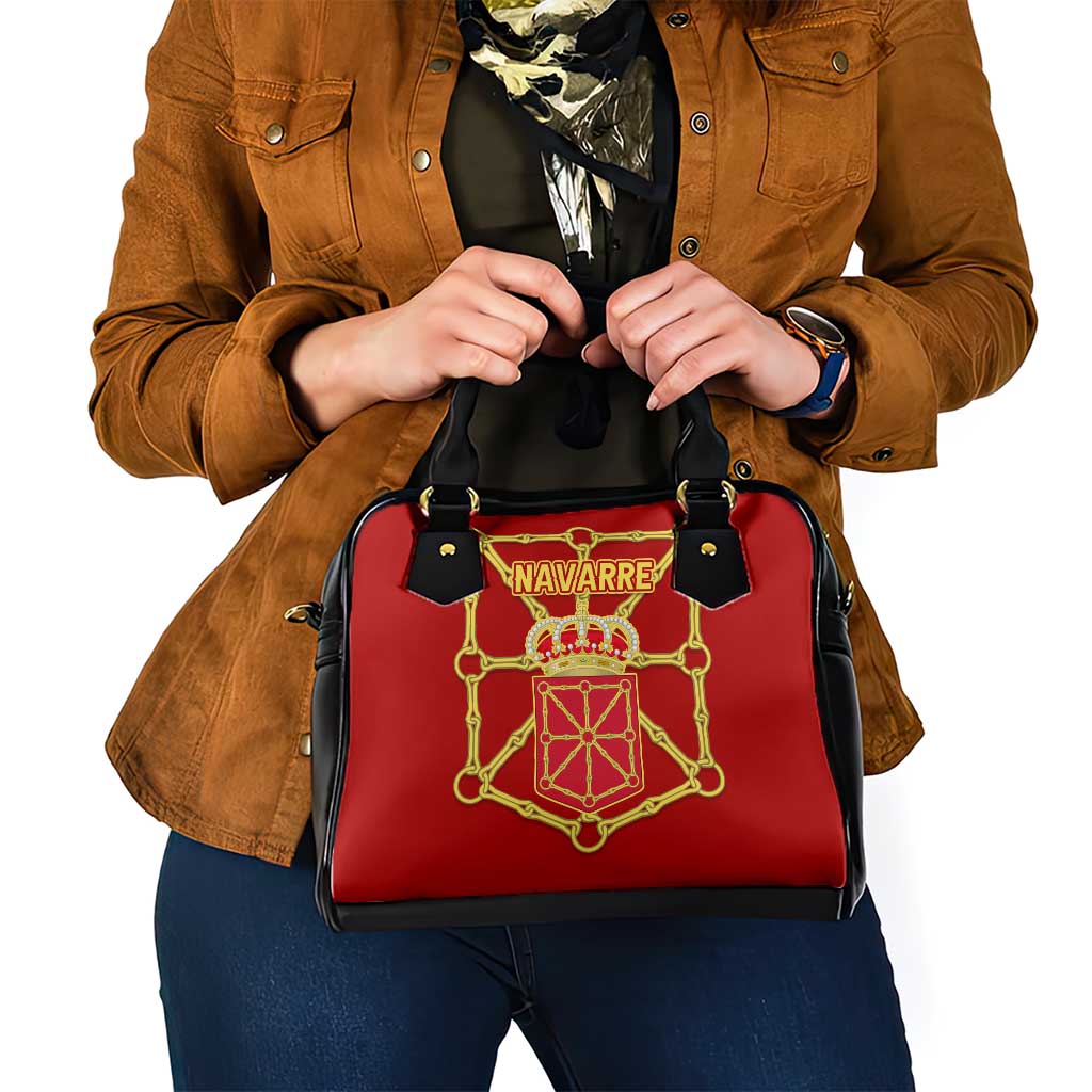 Navarre Flag Shoulder Handbag Autonomous Community of Spain TS04