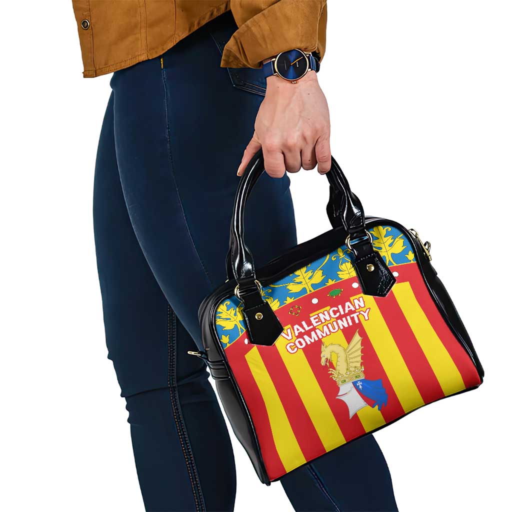Valencian Community Flag Shoulder Handbag Autonomous Community of Spain TS04