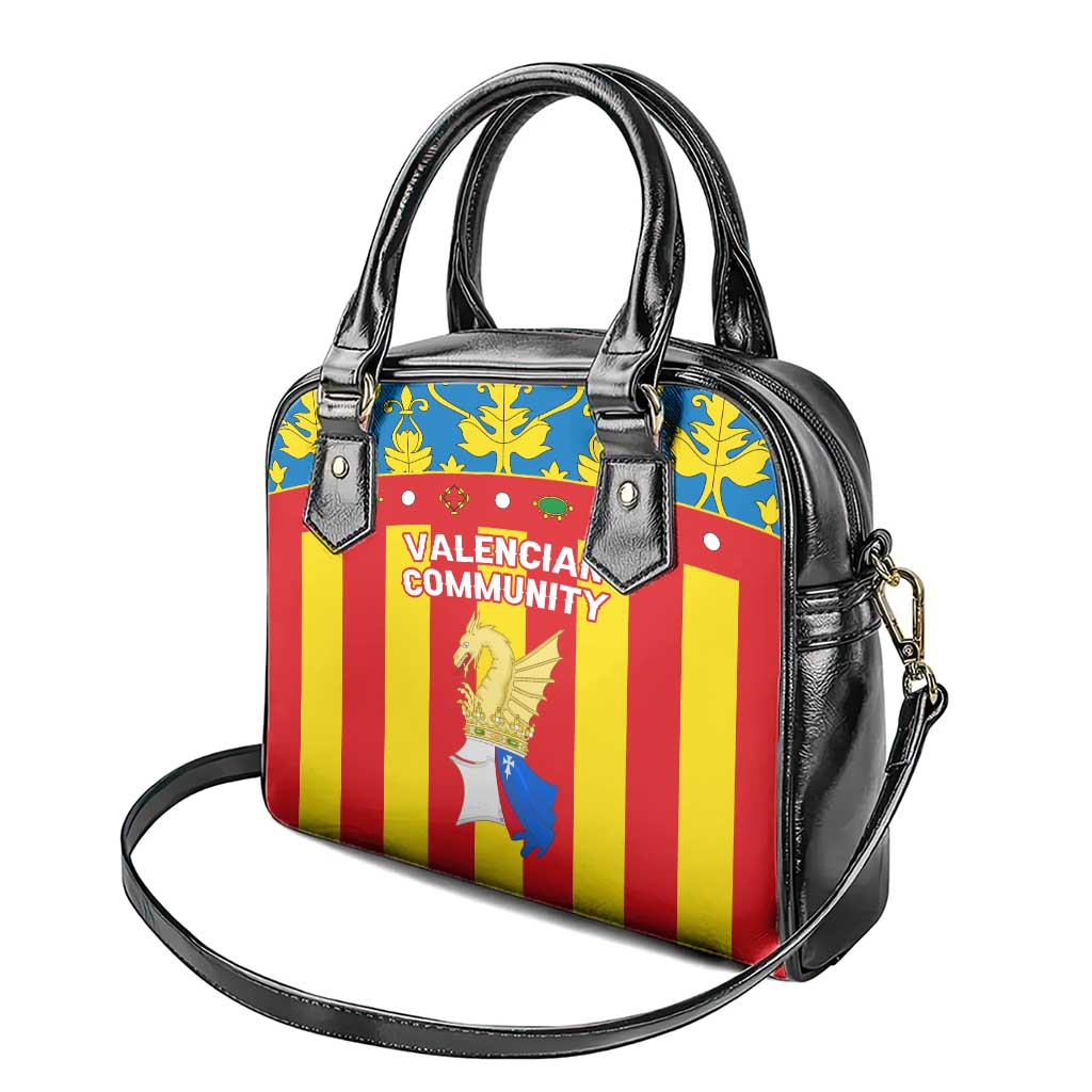 Valencian Community Flag Shoulder Handbag Autonomous Community of Spain TS04