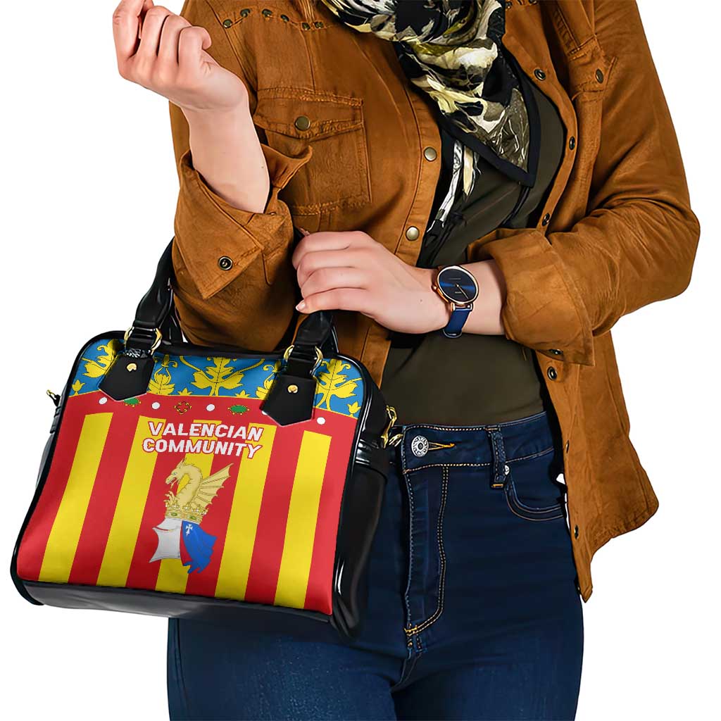 Valencian Community Flag Shoulder Handbag Autonomous Community of Spain TS04
