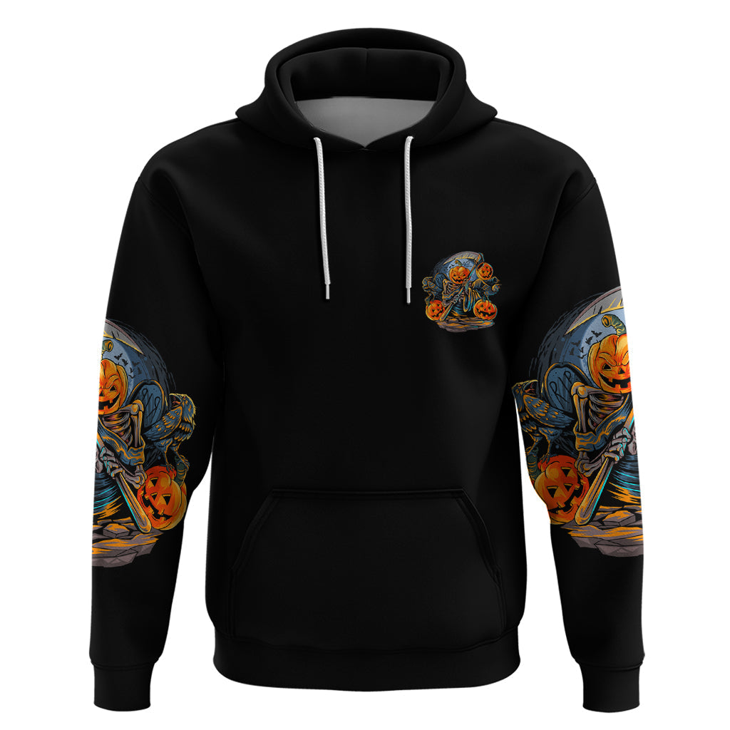 Of Course I'm Going To Hell Skull Pumpkin Halloween Hoodie TS04