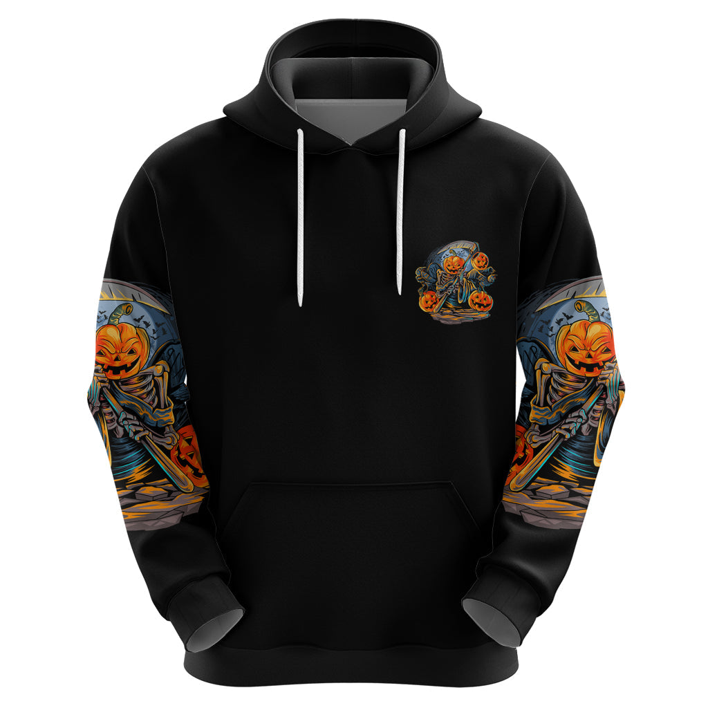 Of Course I'm Going To Hell Skull Pumpkin Halloween Hoodie TS04