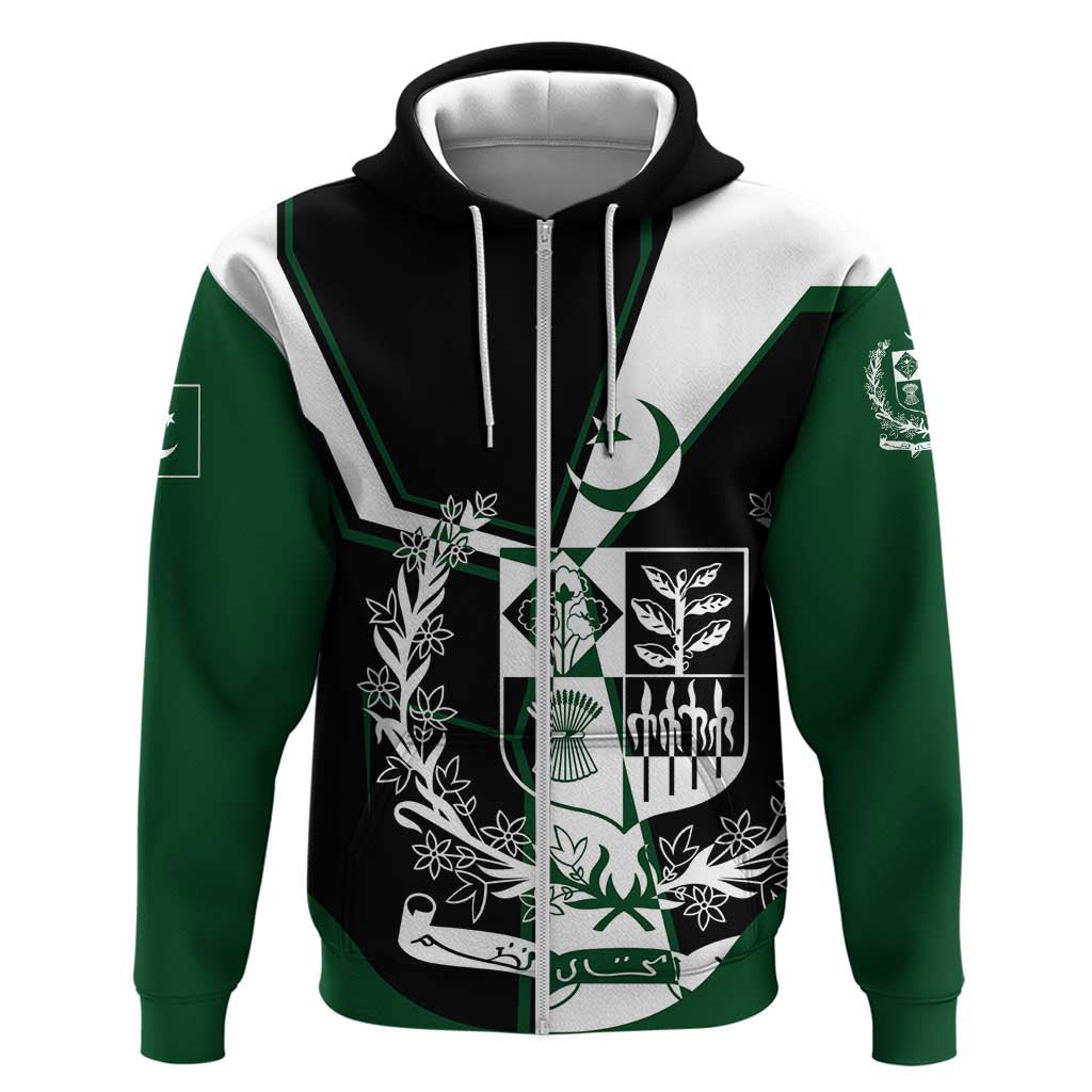 Pakistan Emblem Hoodie Eagle-Shaped Design with National Symbol TS04