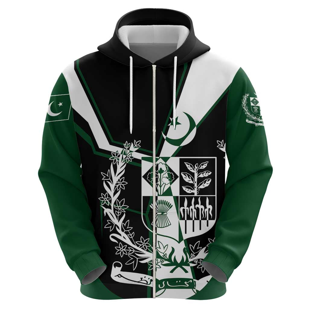 Pakistan Emblem Hoodie Eagle-Shaped Design with National Symbol TS04