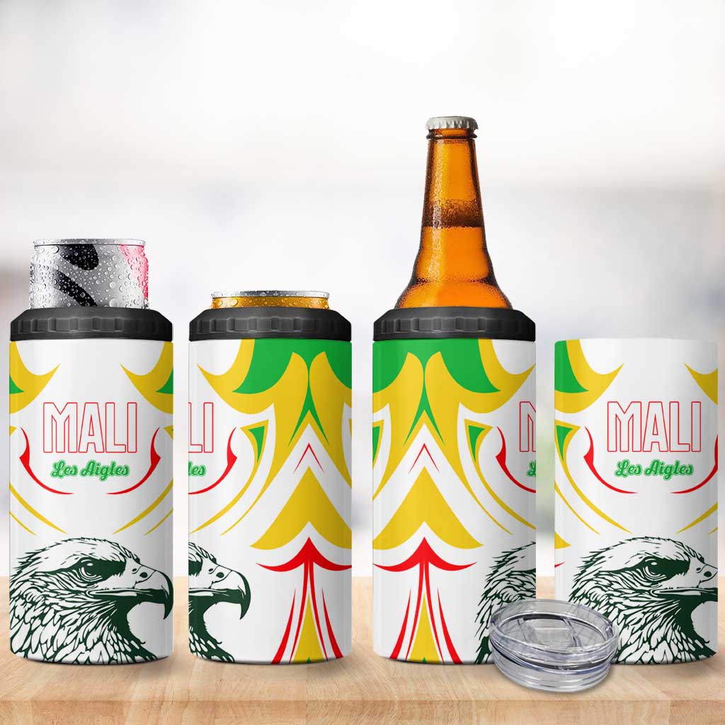 Mali Les Aigles Football 4 in 1 Can Cooler Tumbler Eagles Sporty Style TS04