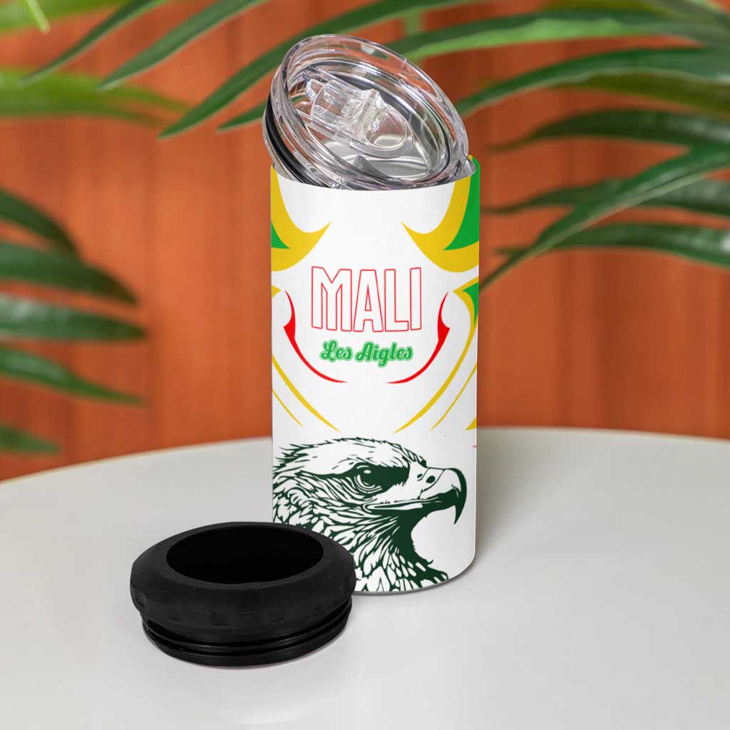 Mali Les Aigles Football 4 in 1 Can Cooler Tumbler Eagles Sporty Style TS04