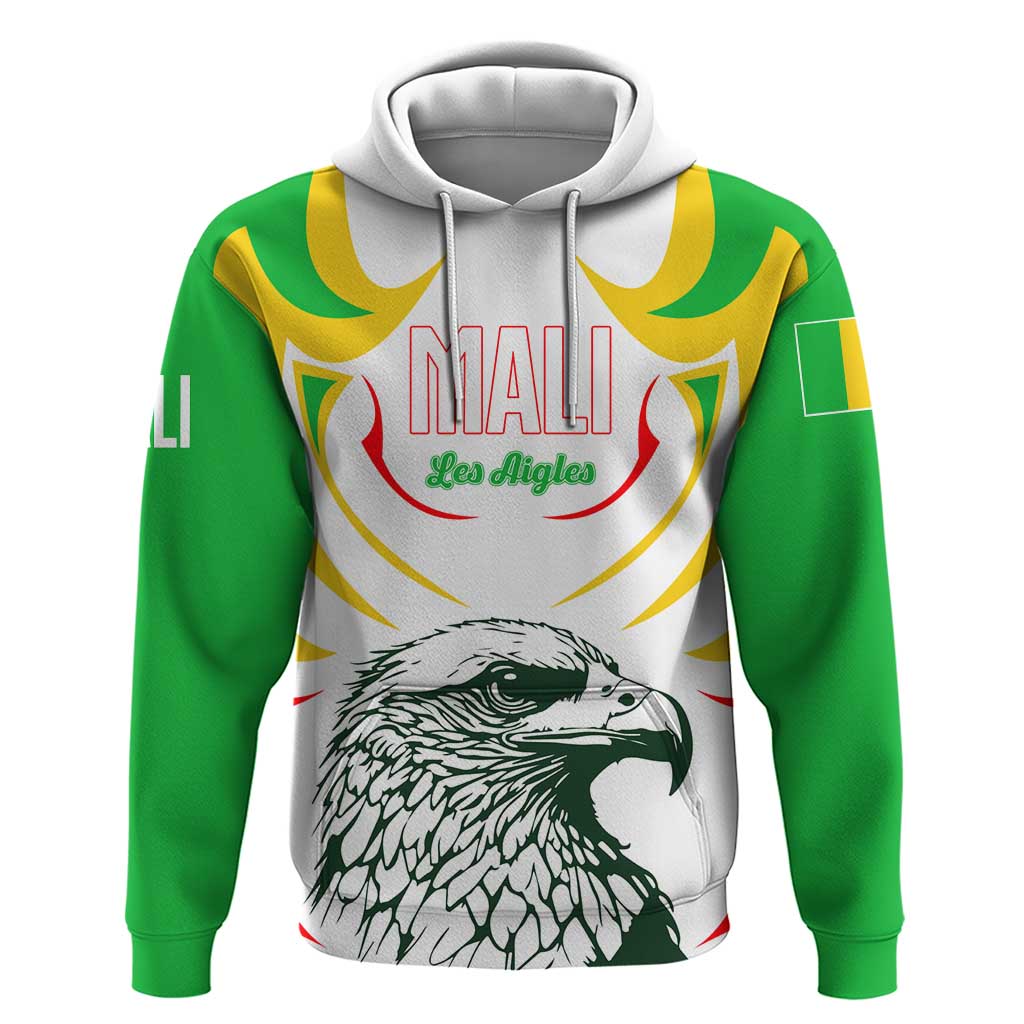 Mali Vulture Hoodie Sporty Style with National Flag Colors TS04