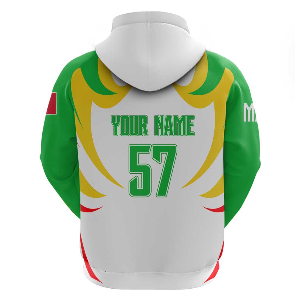 Mali Vulture Hoodie Sporty Style with National Flag Colors TS04
