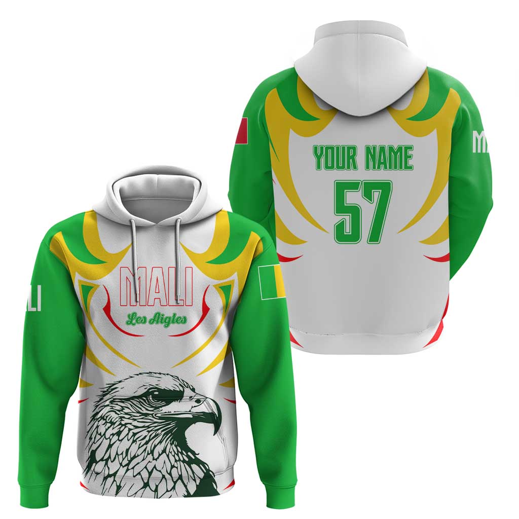 Mali Vulture Hoodie Sporty Style with National Flag Colors TS04
