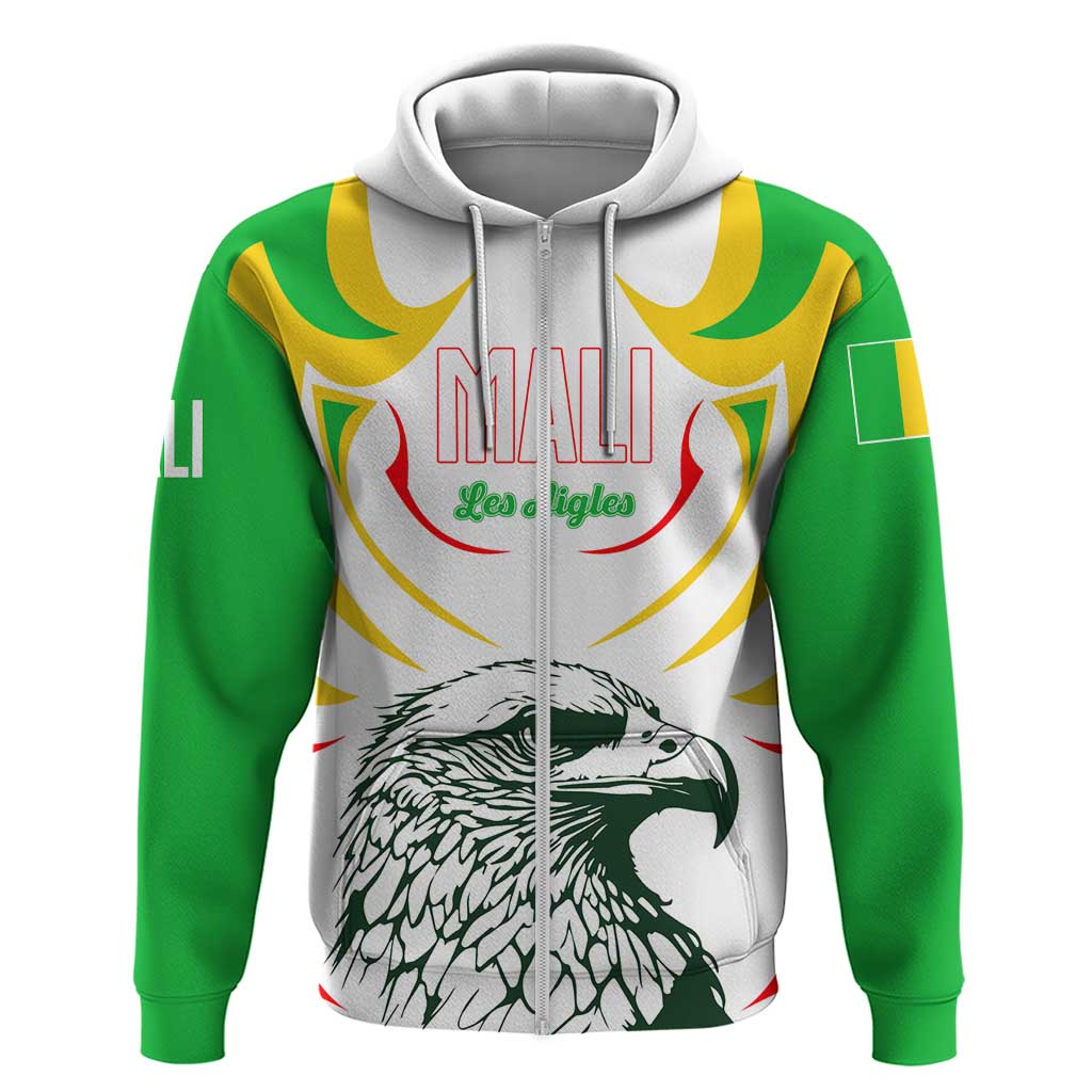 Mali Vulture Hoodie Sporty Style with National Flag Colors TS04