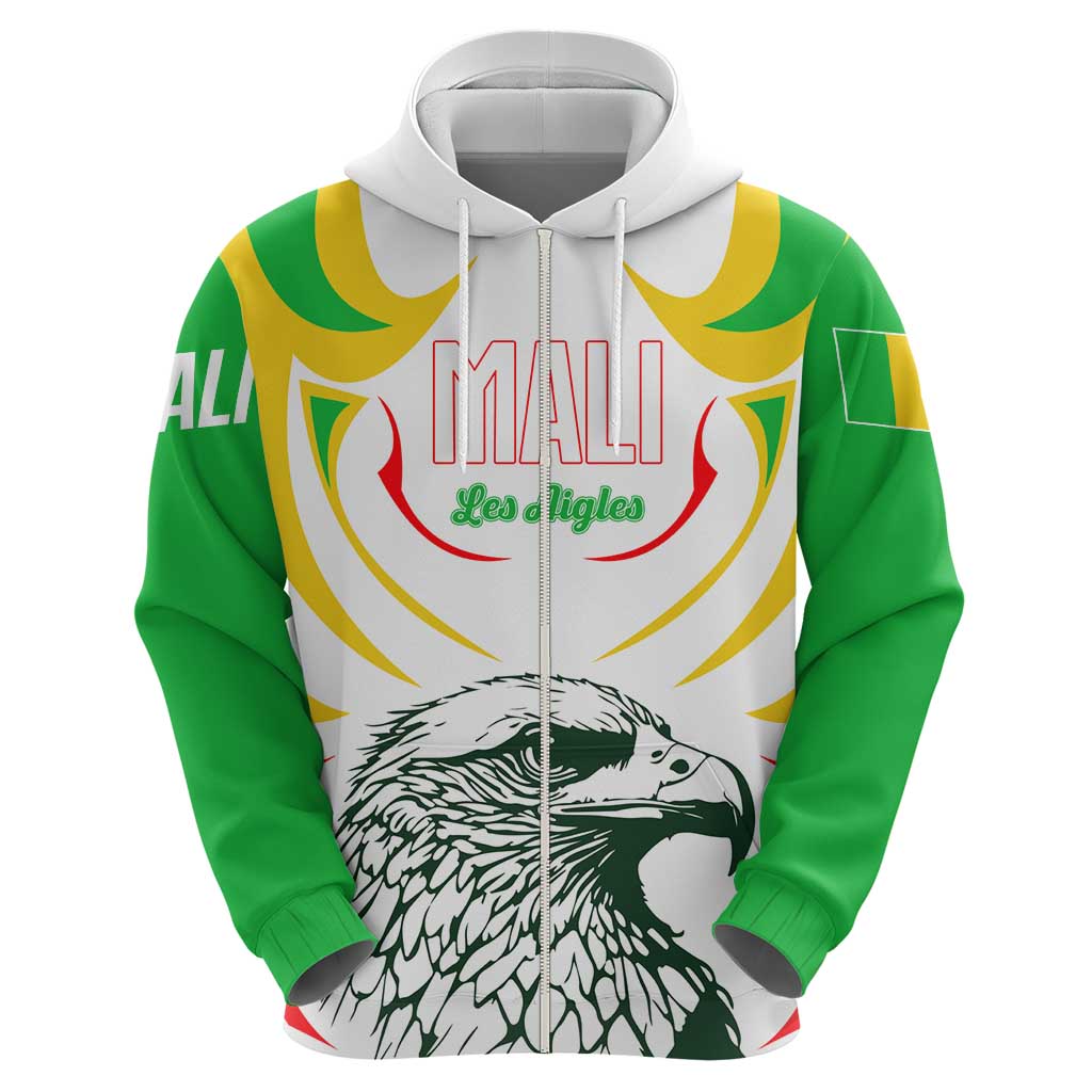Mali Vulture Hoodie Sporty Style with National Flag Colors TS04