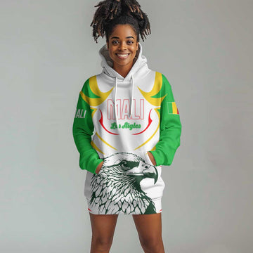 Mali Les Aigles Football Hoodie Dress Eagles Sporty Style TS04