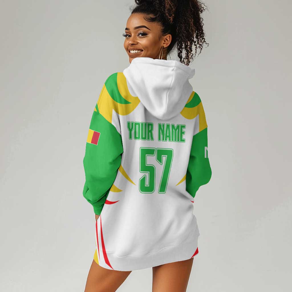 Mali Les Aigles Football Hoodie Dress Eagles Sporty Style TS04