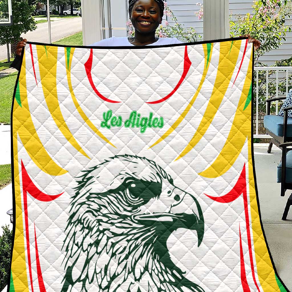 Mali Les Aigles Football Quilt Eagles Sporty Style TS04