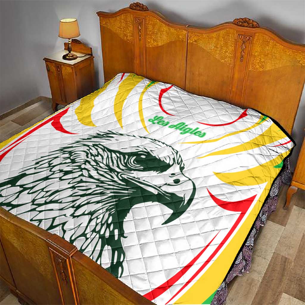 Mali Les Aigles Football Quilt Eagles Sporty Style TS04