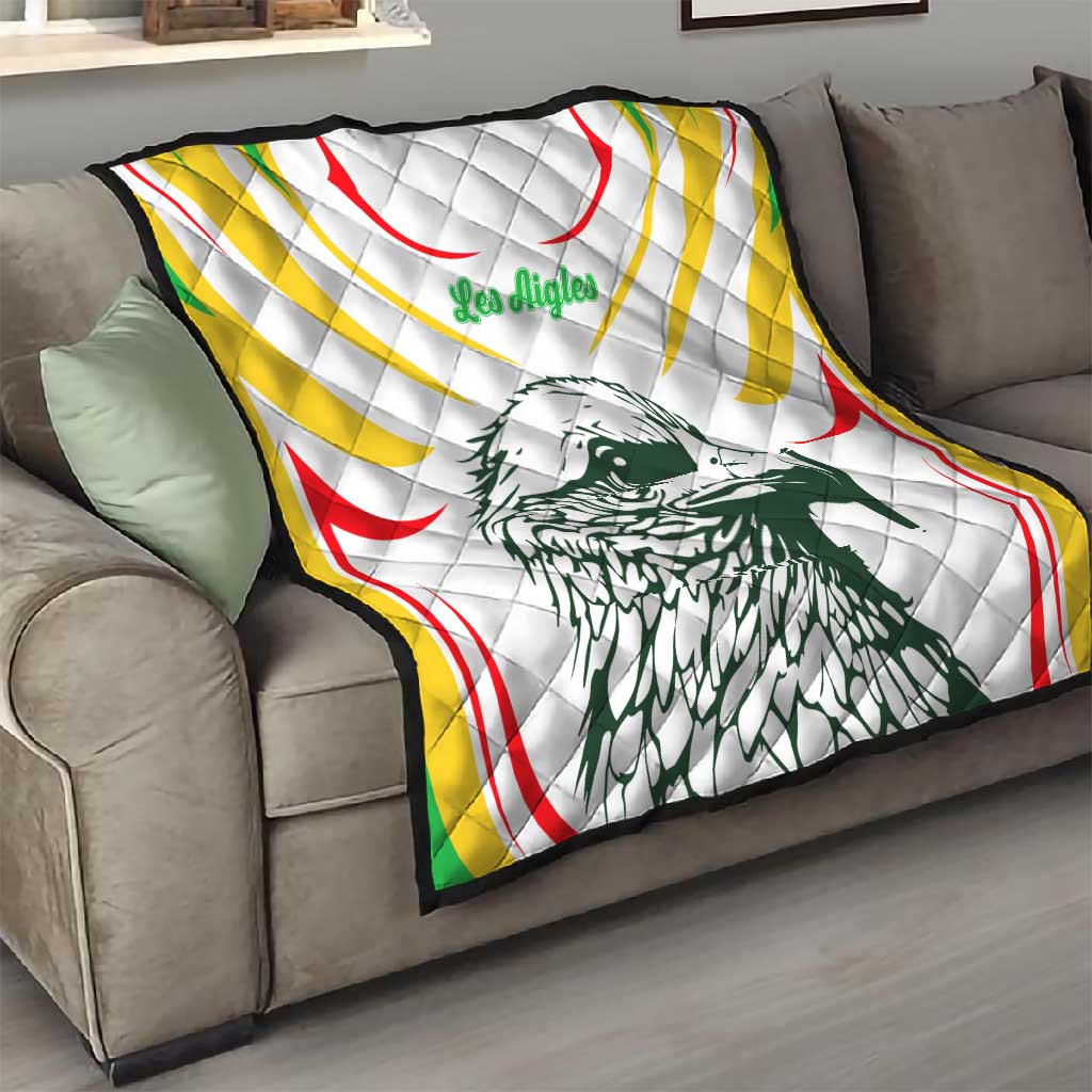 Mali Les Aigles Football Quilt Eagles Sporty Style TS04