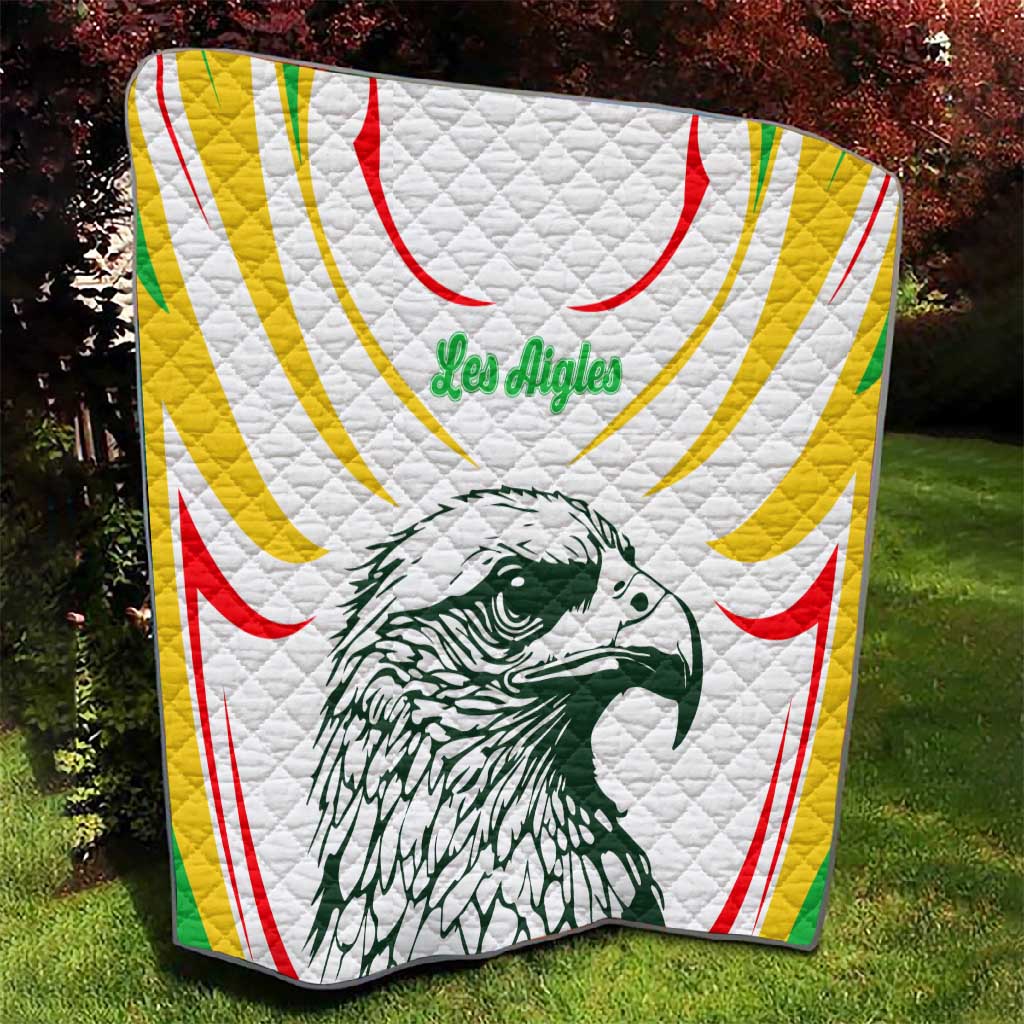 Mali Les Aigles Football Quilt Eagles Sporty Style TS04