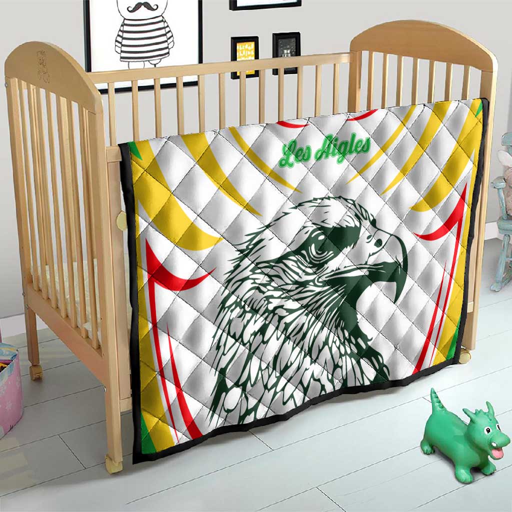 Mali Les Aigles Football Quilt Eagles Sporty Style TS04
