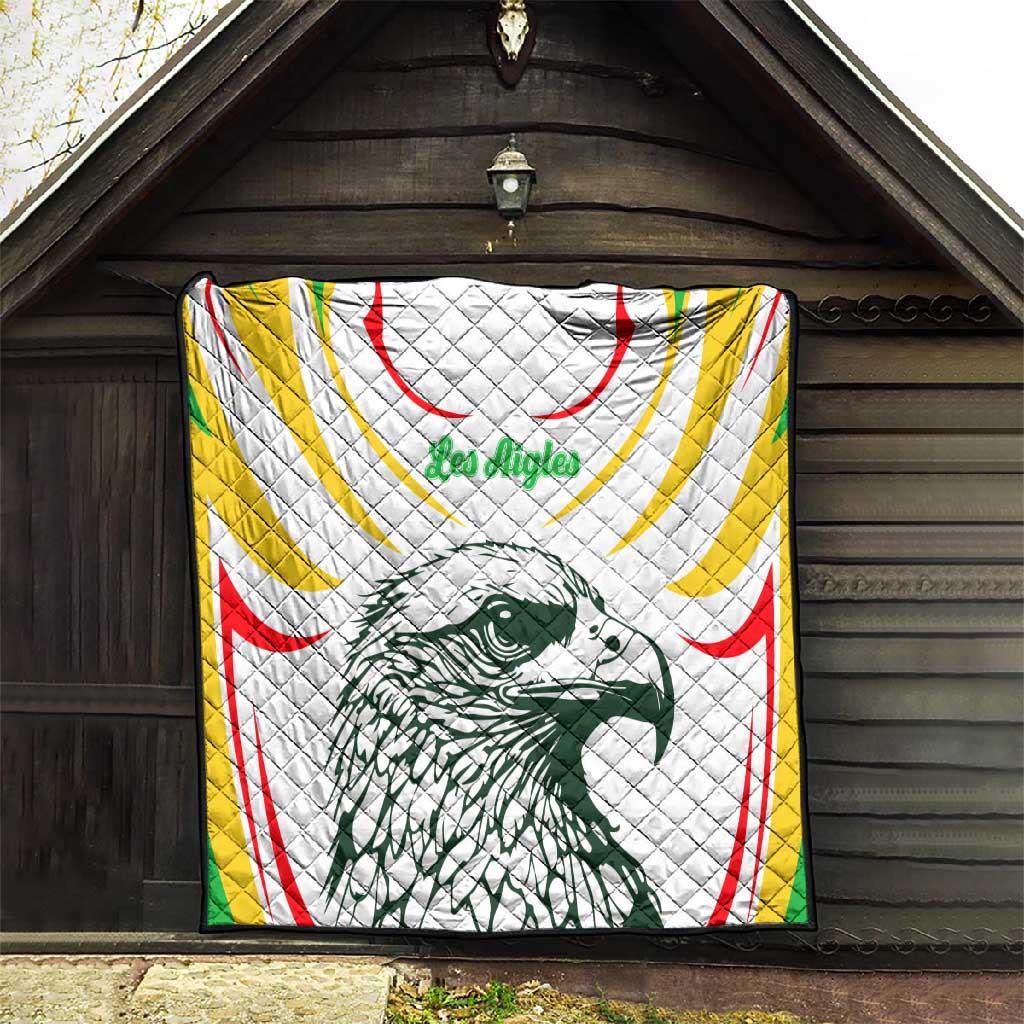 Mali Les Aigles Football Quilt Eagles Sporty Style TS04