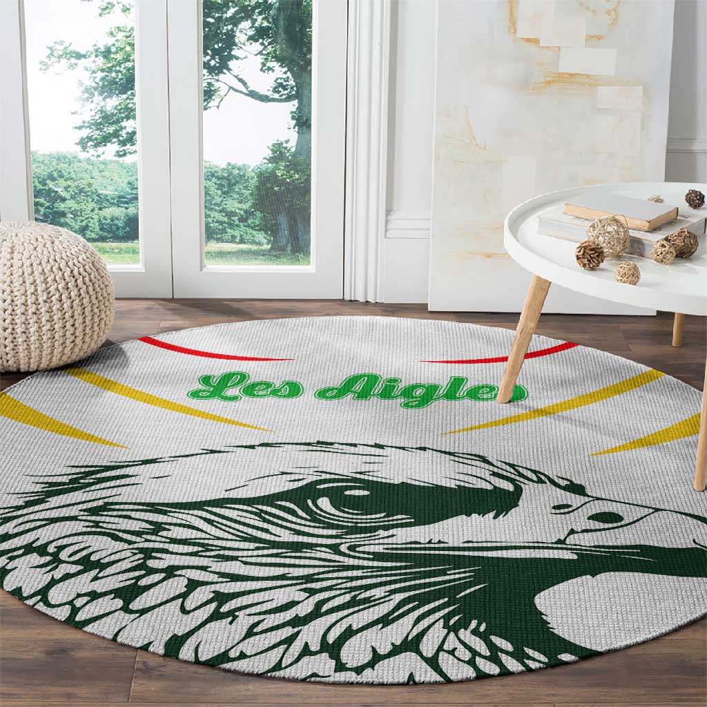 Mali Les Aigles Football Round Carpet Eagles Sporty Style TS04