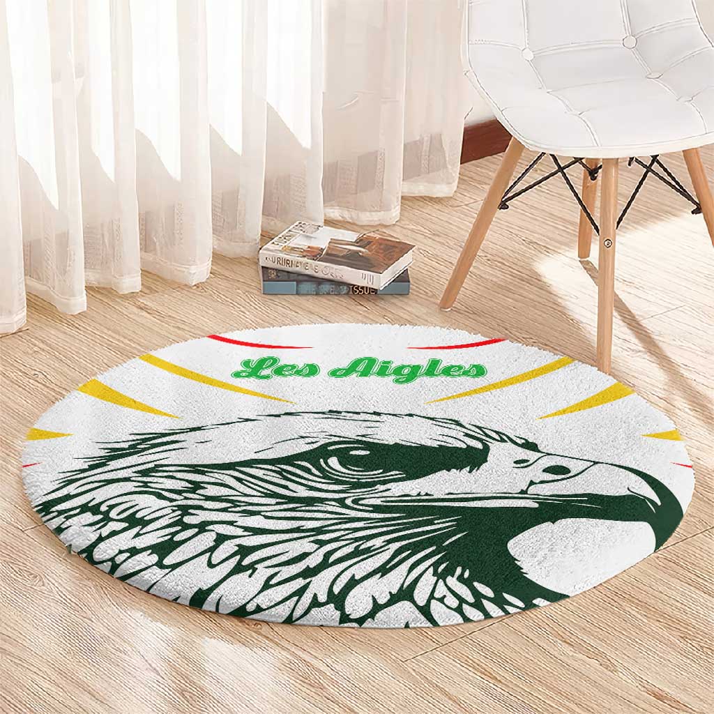 Mali Les Aigles Football Round Carpet Eagles Sporty Style TS04
