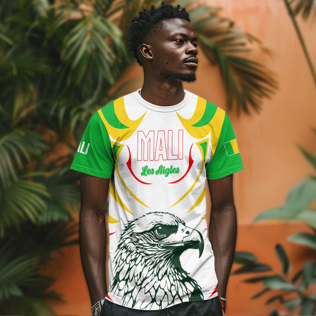 Mali Les Aigles Football T shirt Eagles Sporty Style TS04