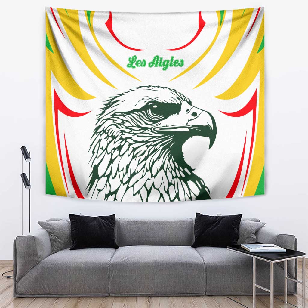 Mali Les Aigles Football Tapestry Eagles Sporty Style TS04