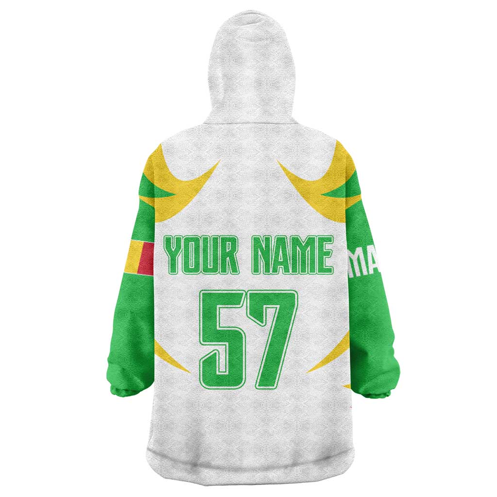 Mali Les Aigles Football Wearable Blanket Hoodie Eagles Sporty Style TS04