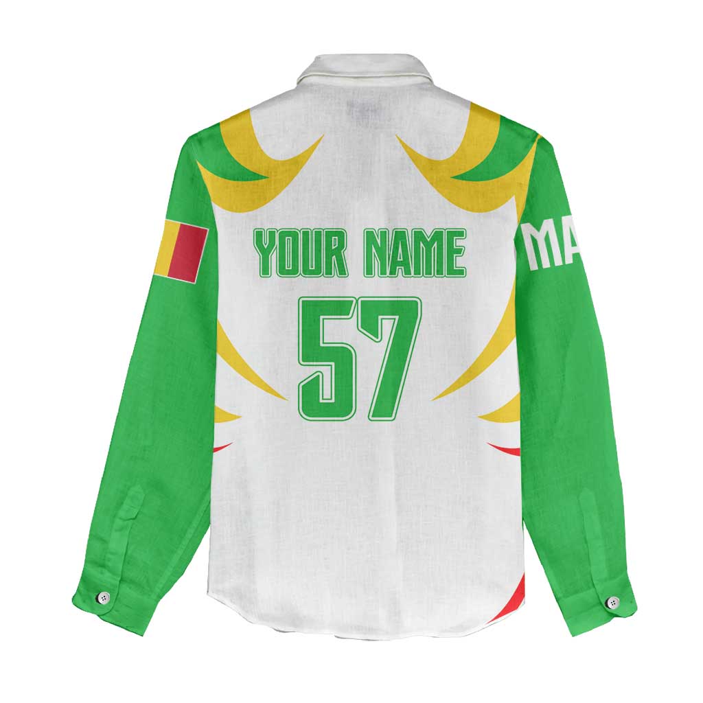 Mali Les Aigles Football Women Casual Shirt Eagles Sporty Style TS04